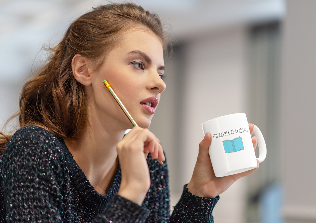 I'd Rather Be Reading Mug