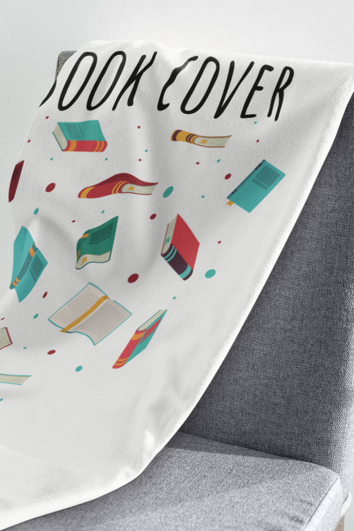 Book Cover Velveteen Plush Blanket